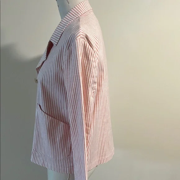 Frank & Eileen Pink Striped Blazer - Picture 2 of 6